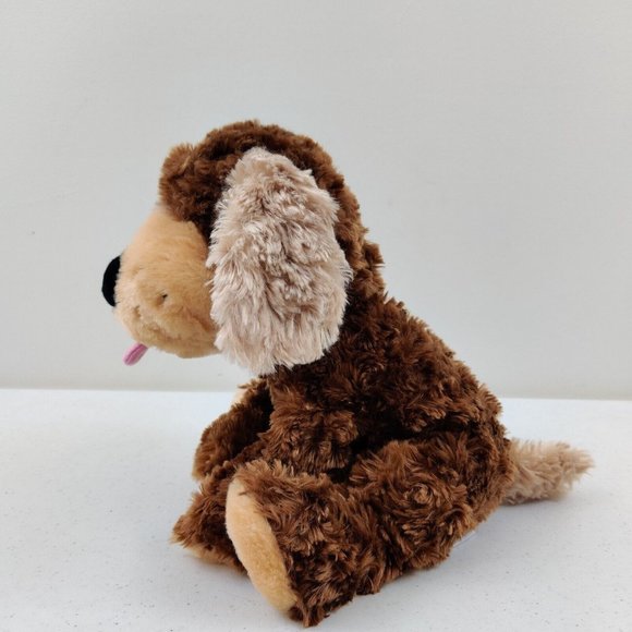 Chelsea Teddy Bear Co. Dog Puppy Luke Plush Brown Stuffed Animal Plush Toy - Picture 2 of 9